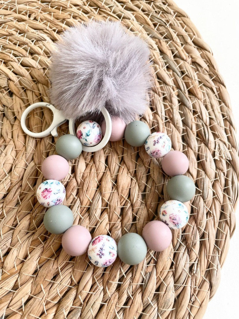 Wristlet Sleutelhanger - Bloemen