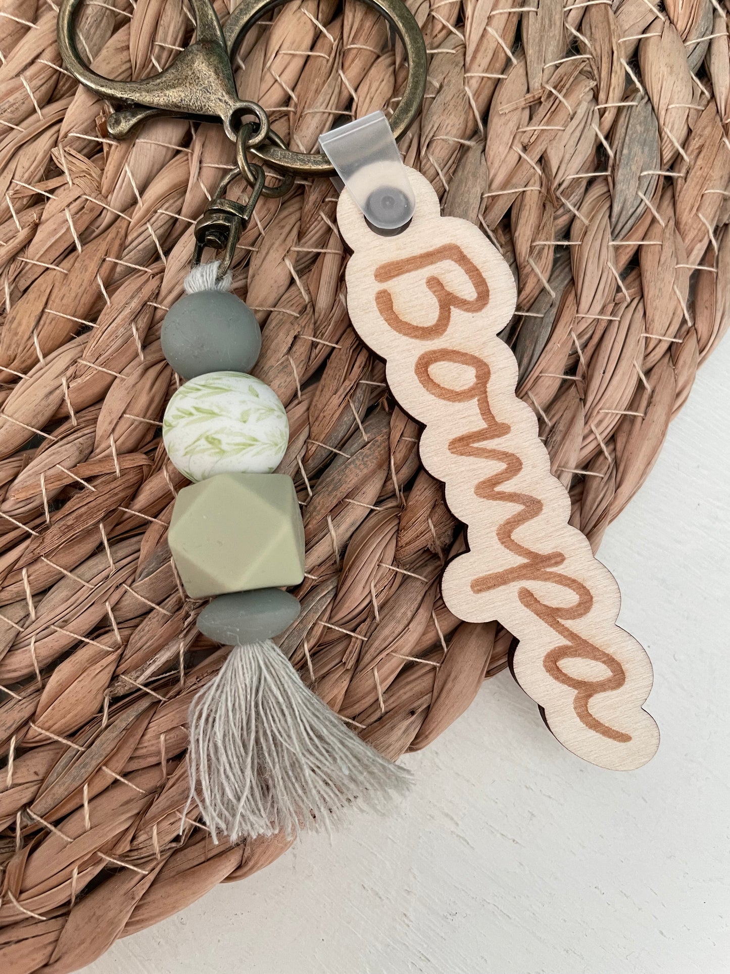 Sleutelhanger tag - Bompa kwast