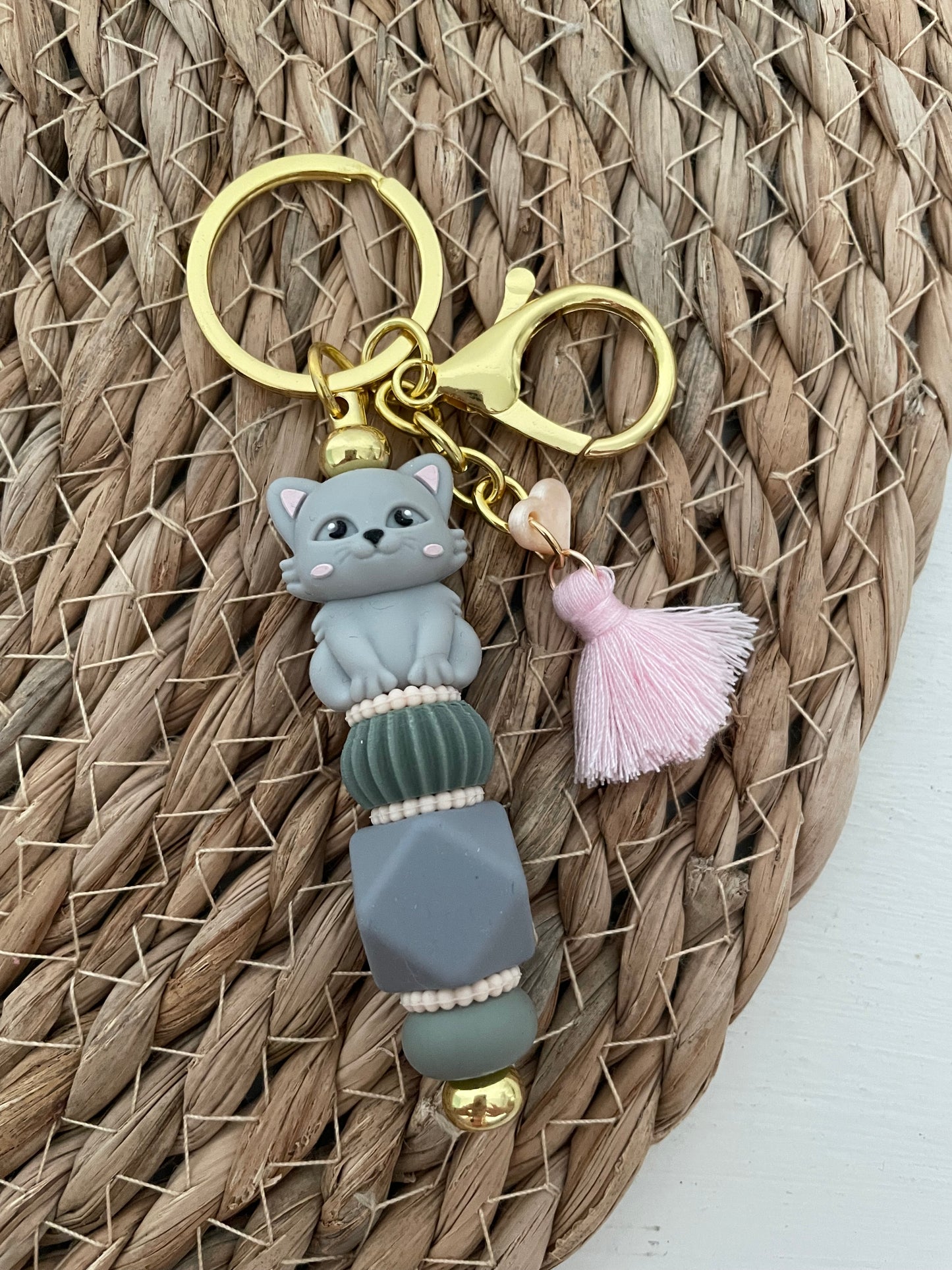 Sleutelhanger kat