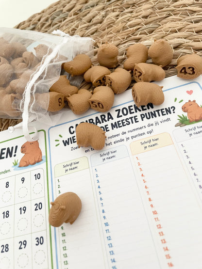 Zoek & Vind Mini Capibara’s