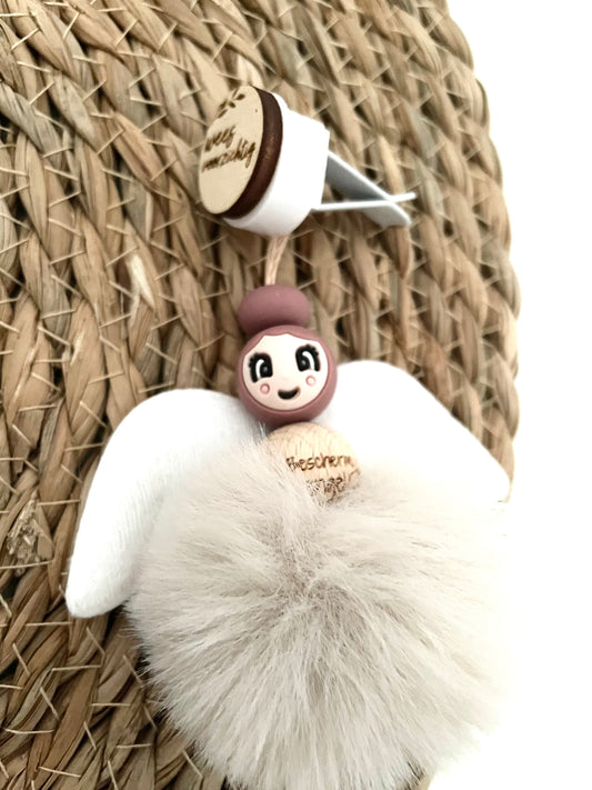 Beschermengel auto - Beige