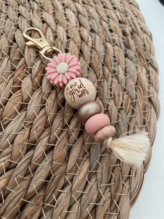 Sleutelhanger - Goud waard roze