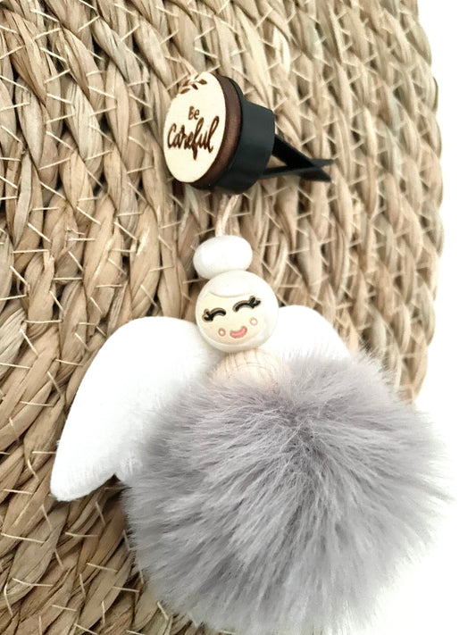 Beschermengel auto - Grijs