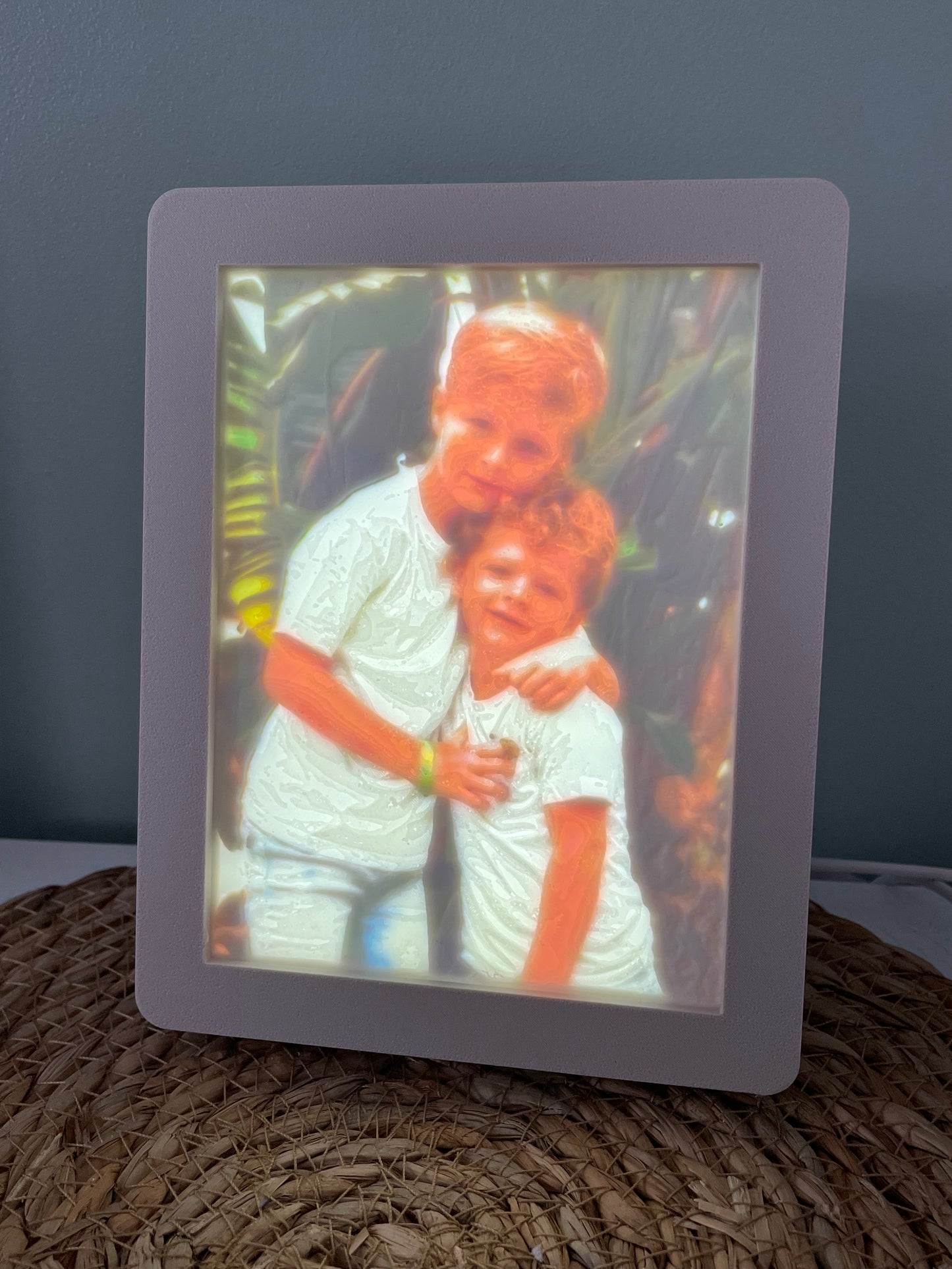 Fotokader met licht