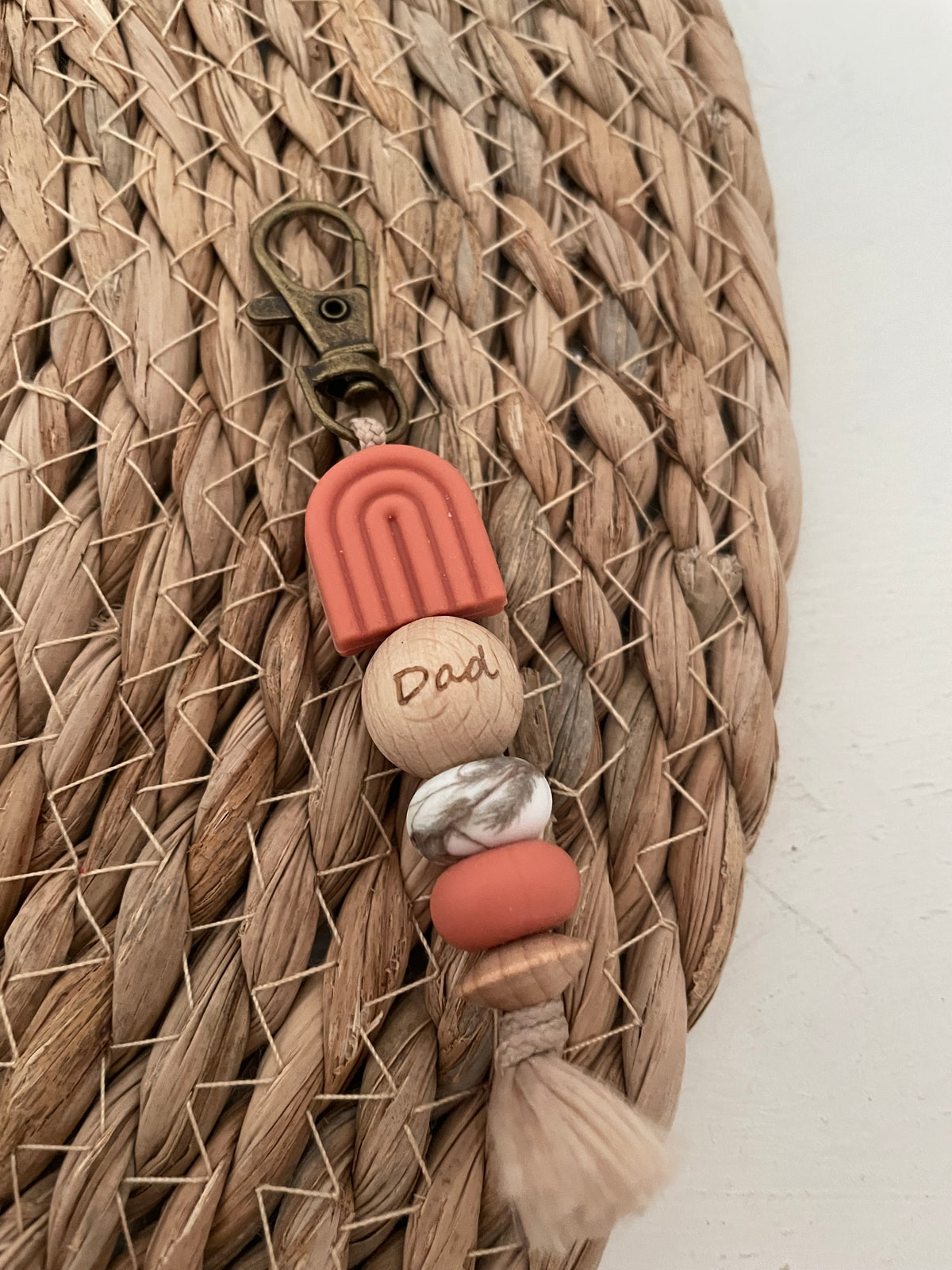 Sleutelhanger - Dad papaya