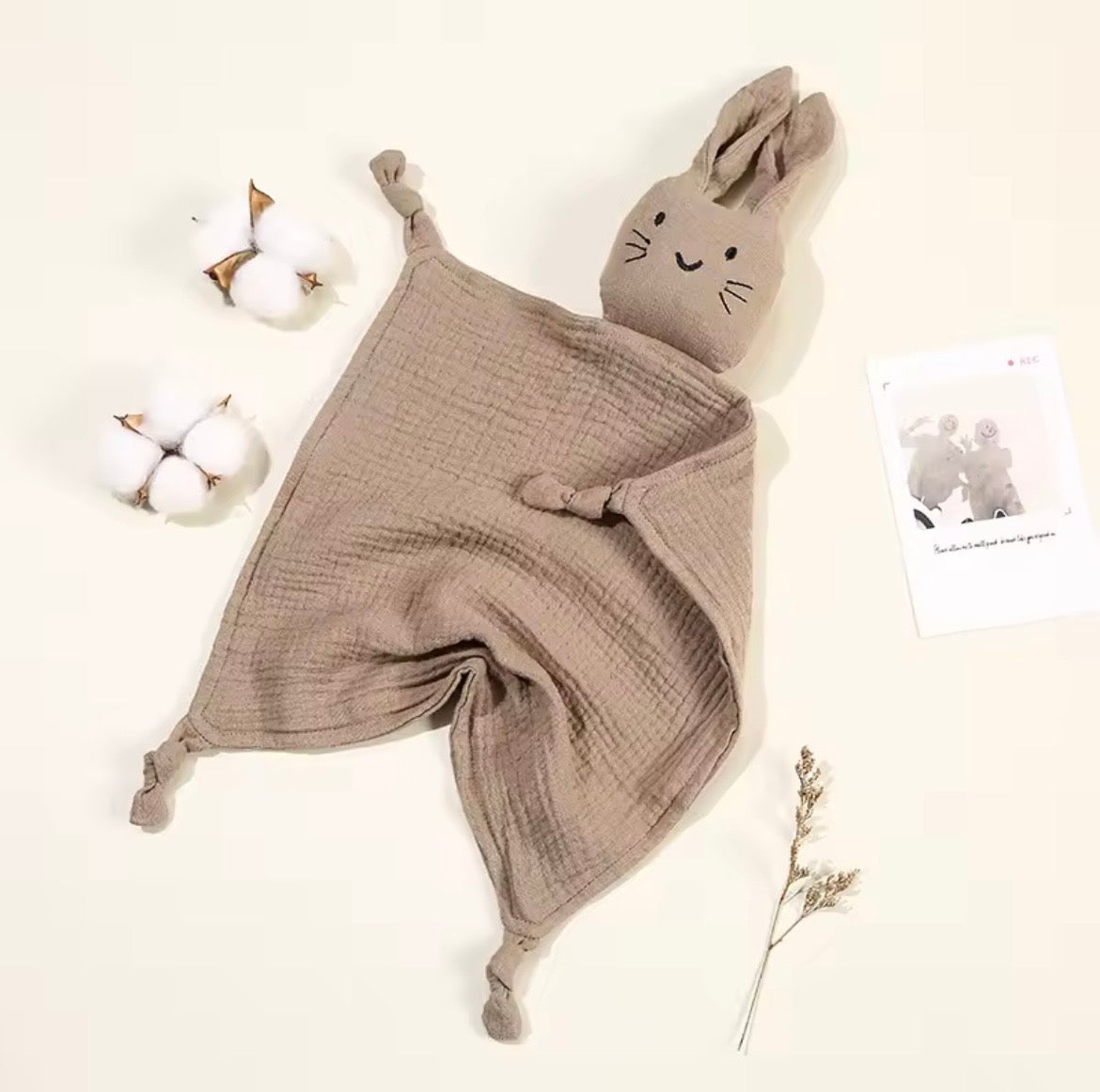 Tetraknuffel Konijn - Bruin