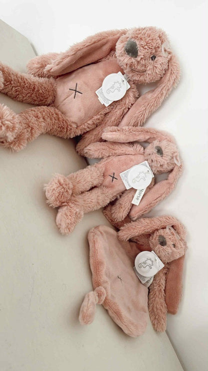 Knuffelkonijn Flatstyle - Old Pink