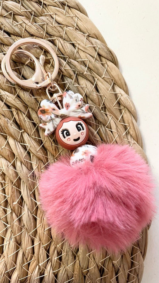 Gelukspopje met pompon - Fall