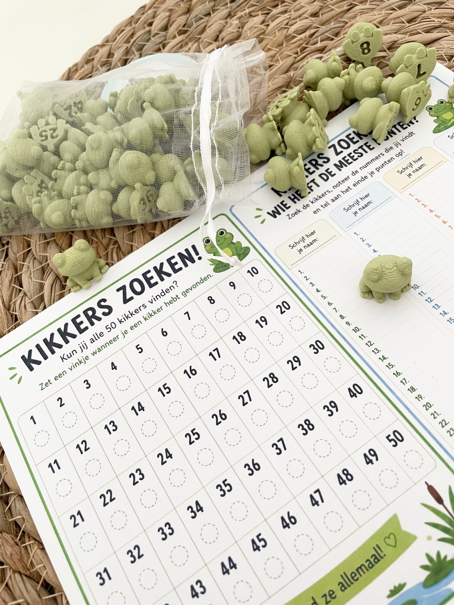 Zoek & Vind Mini Kikkers