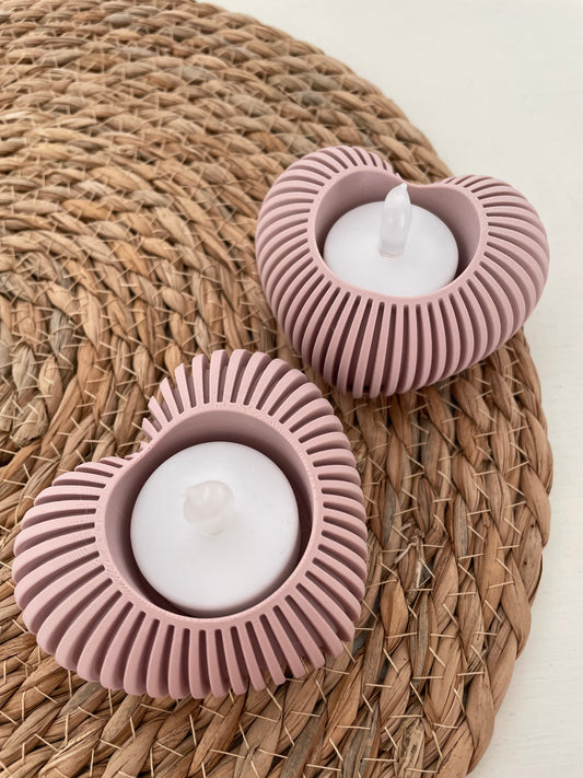 Theelichtje Hart - Diverse kleuren