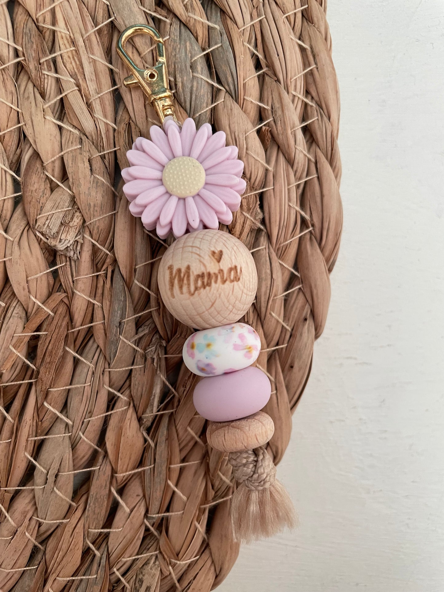 Sleutelhanger - Mama paars