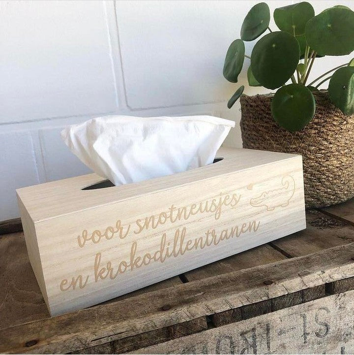 Tissuebox - Krokodillentranen