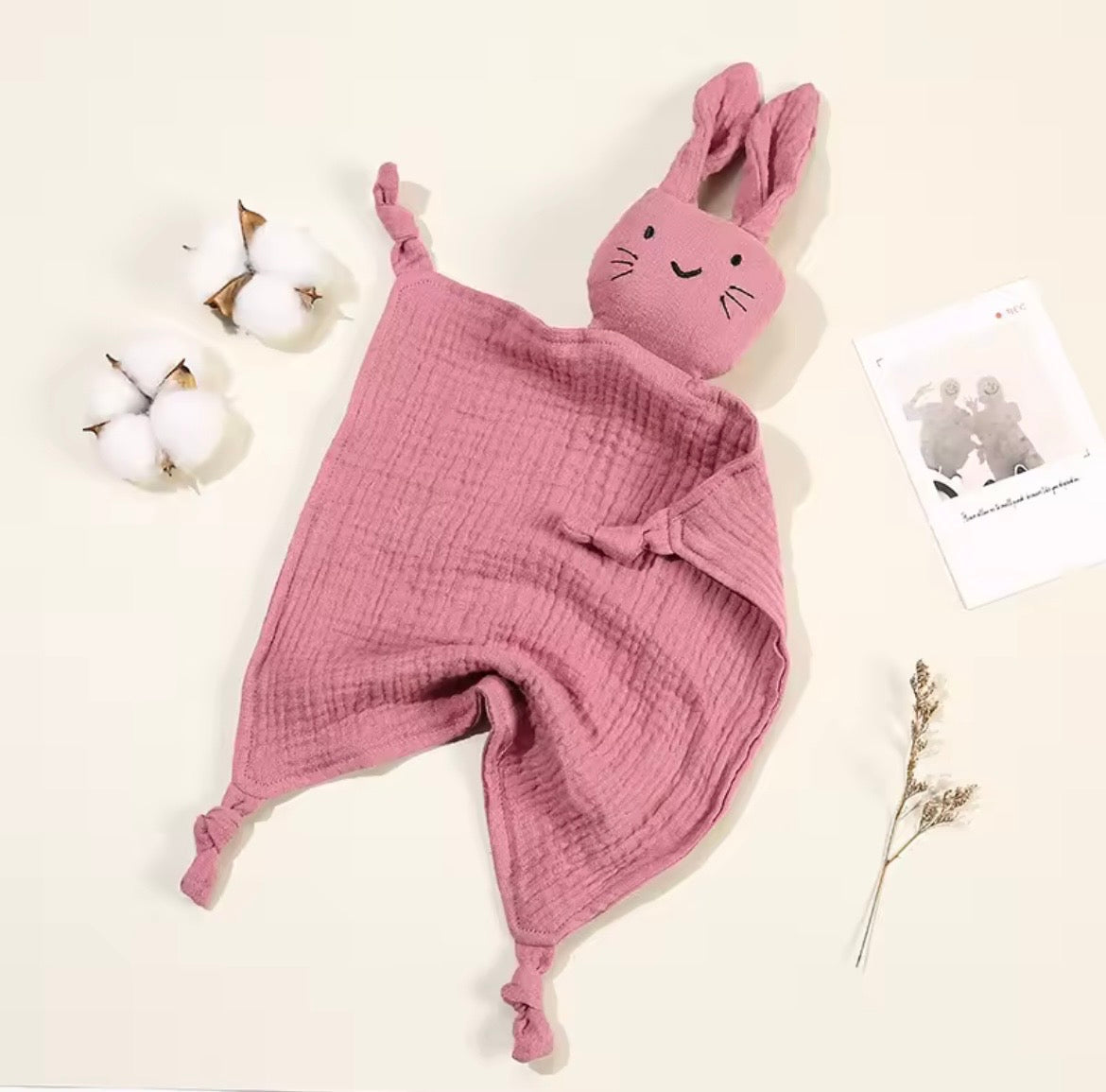 Tetraknuffel Konijn - Roze