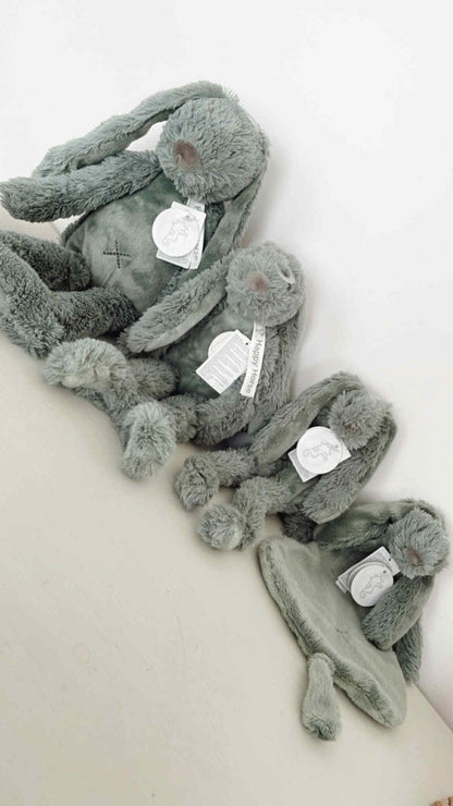 Knuffelkonijn Flatstyle - Old Green