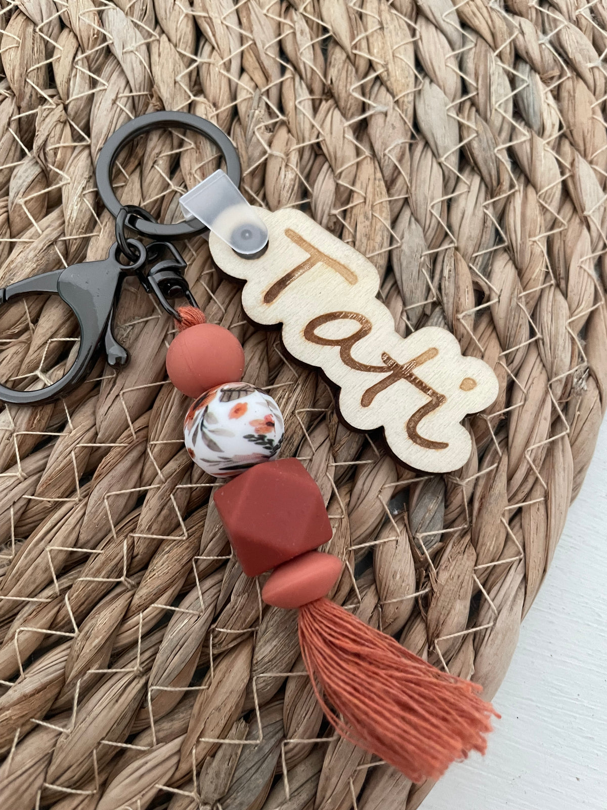 Sleutelhanger tag - Tati kwast