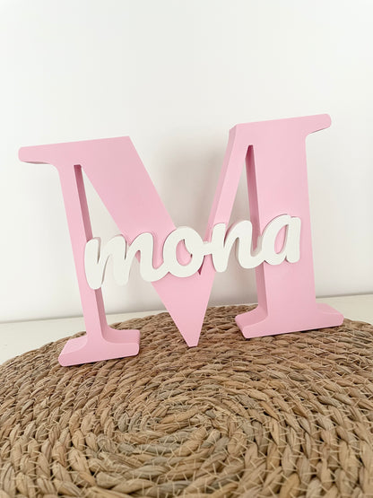 Letter met naam