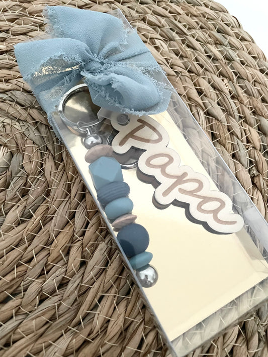 Sleutelhanger - Tag Papa XL