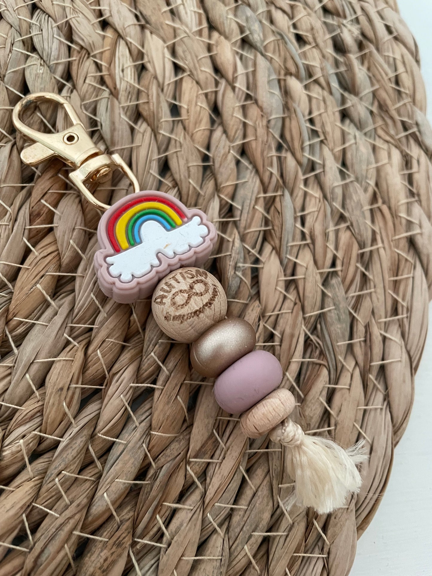 Sleutelhanger - Autism regenboog