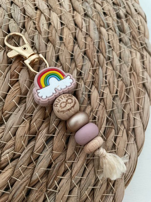 Sleutelhanger - Autism regenboog