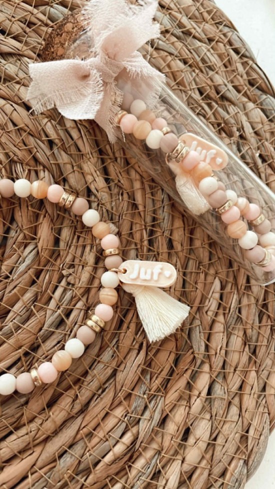 Armbandje juf label 1