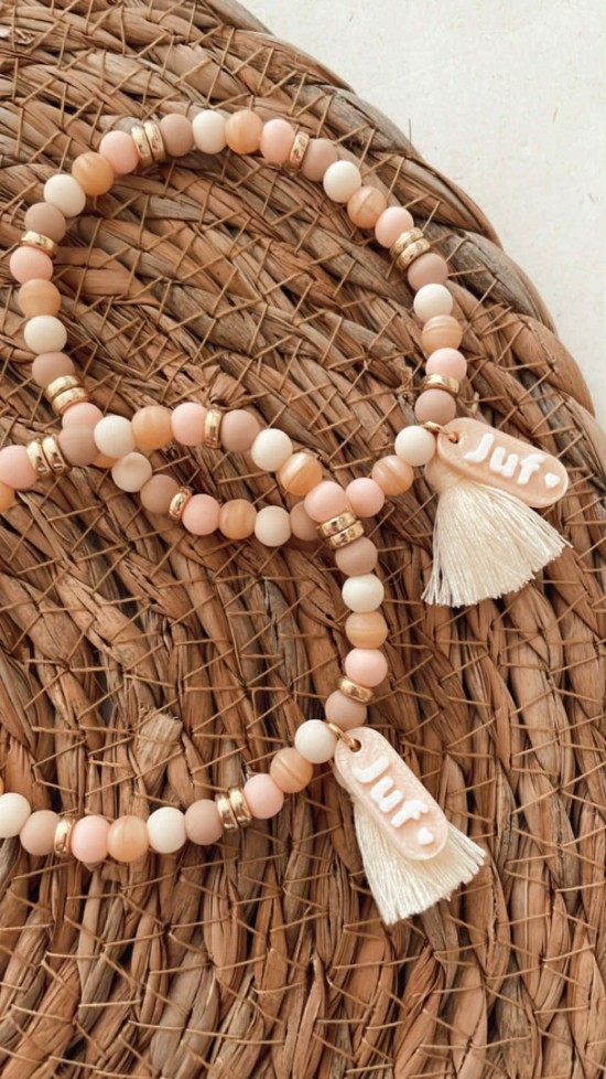 Armbandje juf label 2