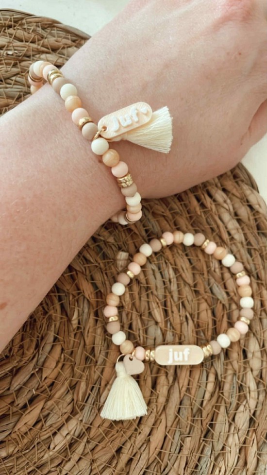 Armbandje juf label 4