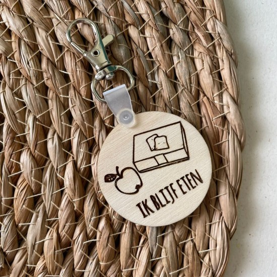 Boekentashanger blijven eten