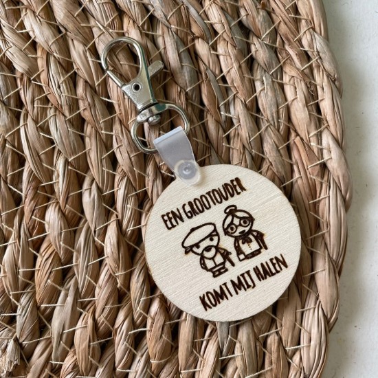 Boekentashanger grootouder