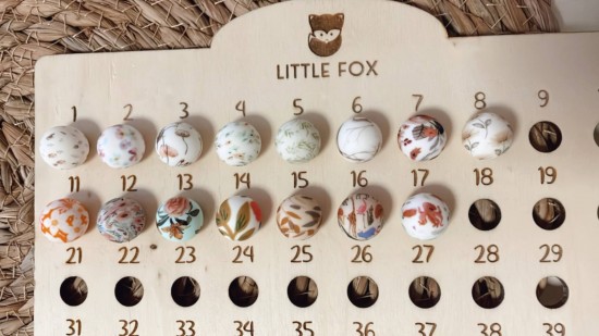 Kleurenbord prints details