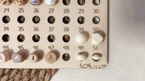 Kleurenbord vormen detail