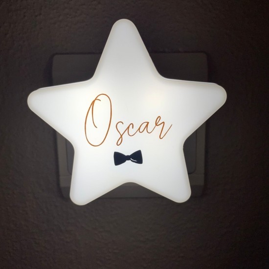 Nachtlampje met naam by night