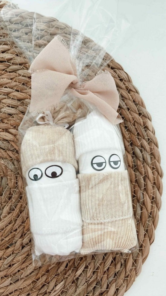 Pamperbabys beige wit