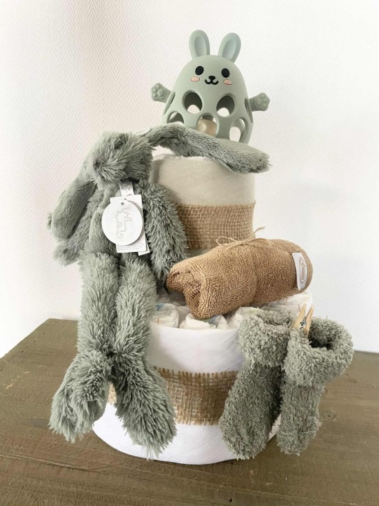 Pampertaart groen flat