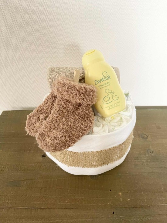 Pampertaart mini bruin