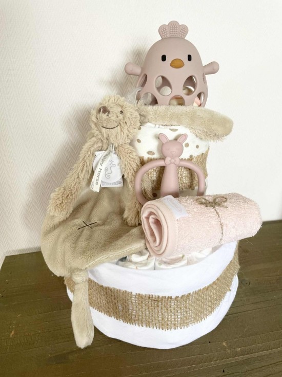 Pampertaart roze beige 2 0