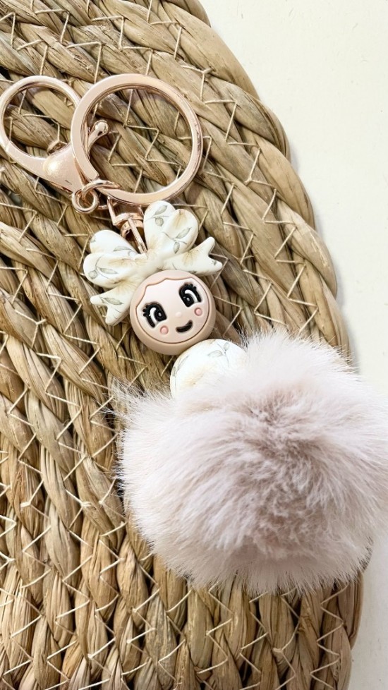 Popje olivia met strik